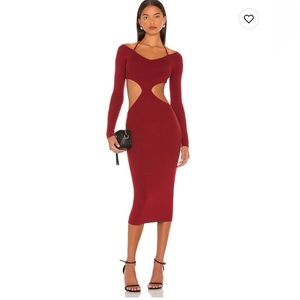 Yael Cut Out Halter Dress